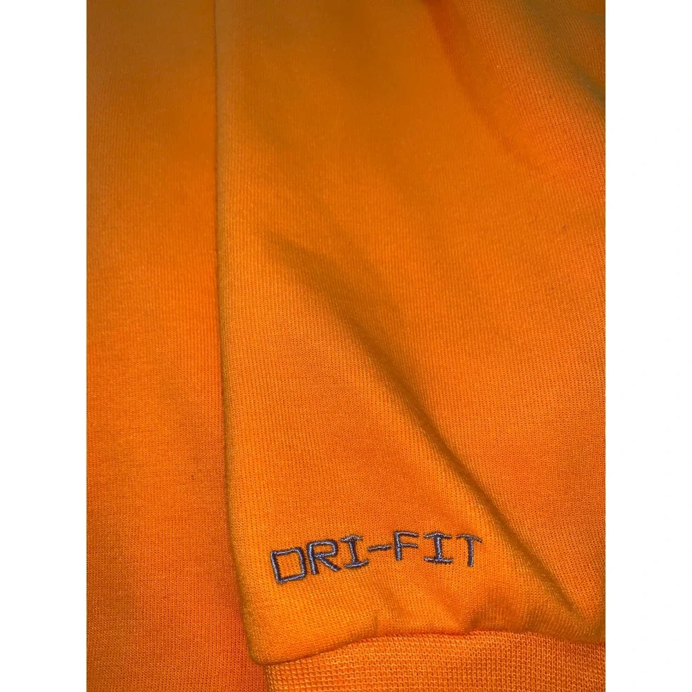 Nike Tennessee Volunteers Hoodie‎ Mens Orange Dri-FIT Center Swoosh Zip Pockets